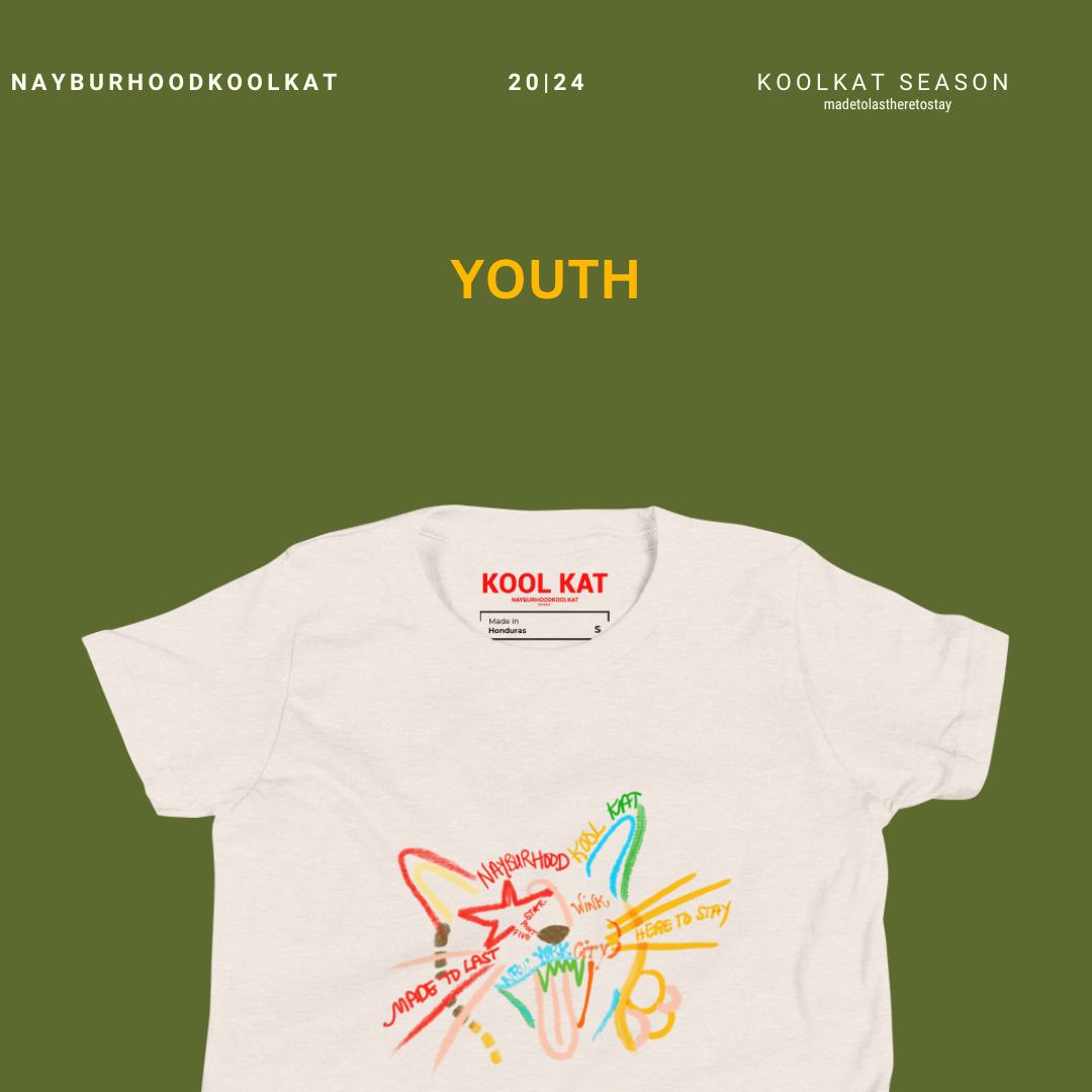 Wordy Kat Youth T-Shirt