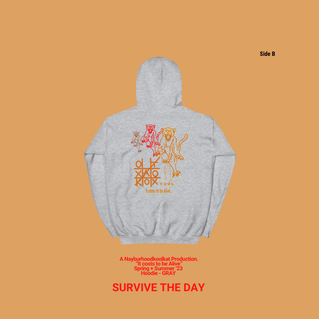 Pullover Hoodie -  'It costs to be Alive'